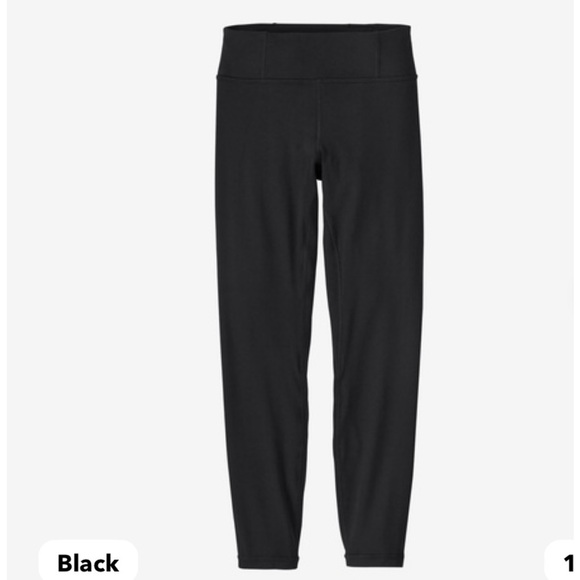 Patagonia Kids' Maipo Tights - black - Picture 2 of 3